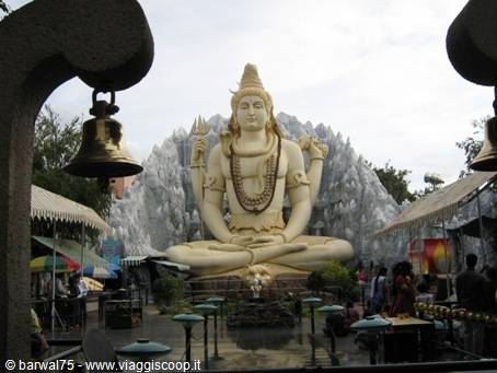 The Shiva temple in Bangalore