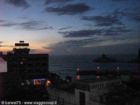 KANYAKUMARI:From the hotel window