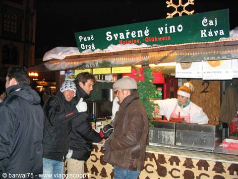 Stalls in the main square
