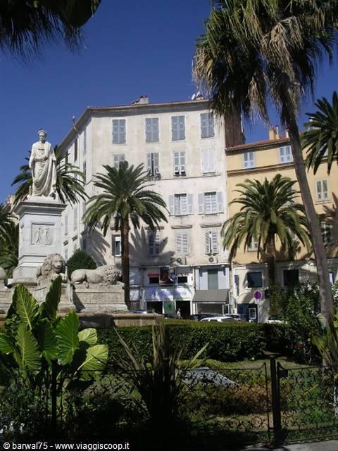 Glimpse of Ajaccio