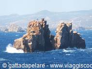 The rocks off Parikia (Paros)