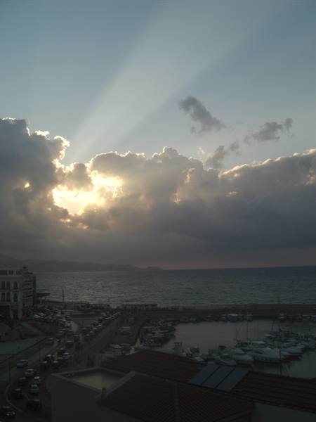 Sunset in Crete