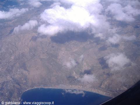 from above