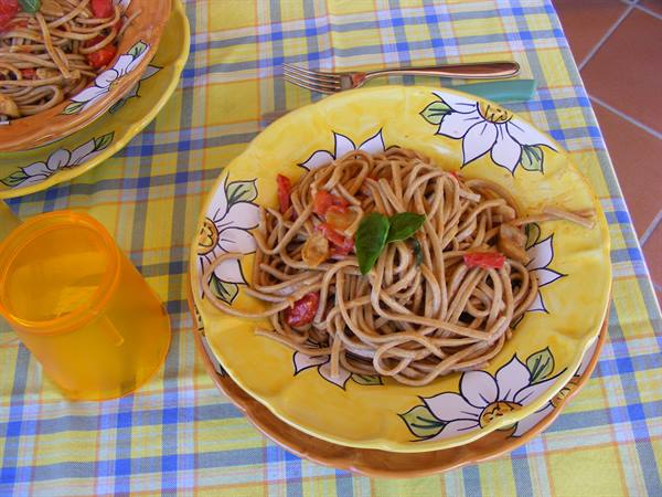 in front of a table of friends (nocera superiore)
