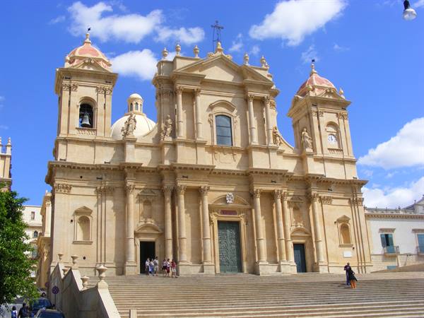 noto (siracusa) cathedral.