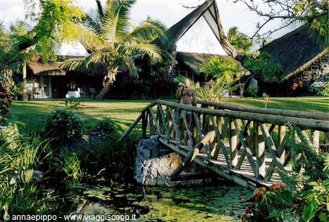 THE GARDEN OF HOTEL LA PIROGUE
