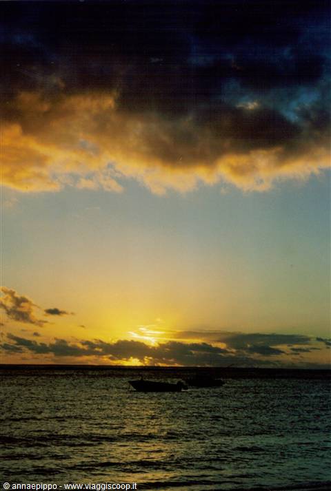SUNSET IN MAURITIUS