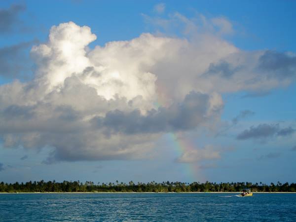 RAINBOW AT MAUPITI