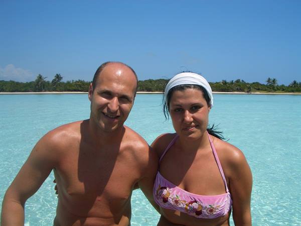 me at Ro at the natural pools of Sian Ka'An