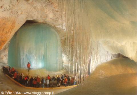 Eisriesenwelt ice cave - scanned photo