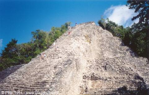 Coba - Nohoch Mul pyramid