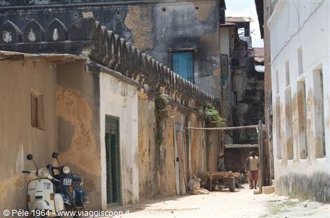a street in Stone Town